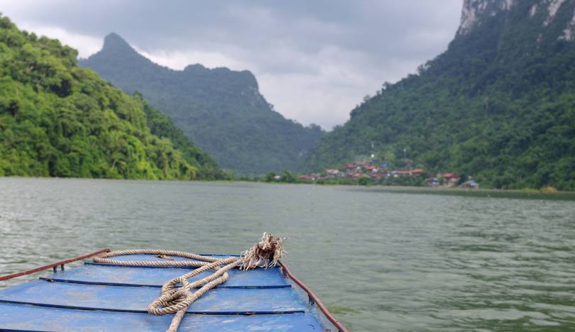 Bicycle Tour North Vietnam Thac Ba Lake, Ba Be National Park 4 Days